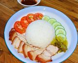 Hình bước làm 3 của món Cơm thịt xá xíu