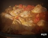 Une image de l'étape 4 de Poulet champignons tomates en cocotte au Cook Expert.