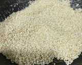 A picture of step 1 of Sesame Peanut Jaggery Barfi - A Healthy, Nutritious, Delicious Dessert.