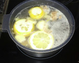 Foto del paso 1 de la receta: Infusión de jengibre, limón y miel
