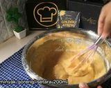 Foto langkah ke 4 dari resep Bolu pisang kukus anti gagal takaran gelas.