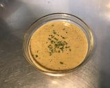 Une image de l'étape 6 de Sauce salade noix et framboise.