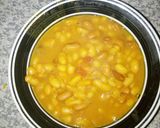 A picture of step 1 of Beans stew.