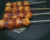 Foto langkah ke 3 dari resep Sate baso bakar #Bandungrecook2_Ciafebri.