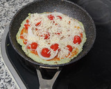 Foto del paso 3 de la receta: Pizza con base de pollo y brócoli