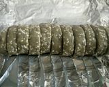A picture of step 11 of Bajra choco chip cookies.