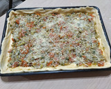 Foto del paso 4 de la receta: Tarta vegetariana de zanahorias y puerros