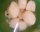 Hình bước làm 1 của món Cơm rang kim qui