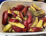 Une image de l'étape 7 de Potatoes au cidre, thym, ail et oignons.