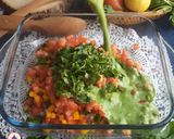 A picture of step 4 of Farfalle Pasta Salad.