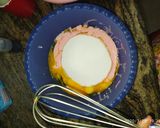 A picture of step 2 of Easy Yogurt Pound Cake.