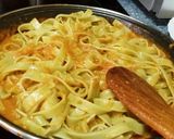 Foto del paso 7 de la receta: Fetuccine a las espinacas con salsa Napolitana