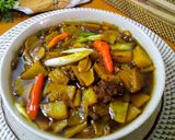 Foto langkah ke 8 dari resep Semur Kentang Daging Cincang.
