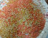 A picture of step 3 of Mutton khichra.