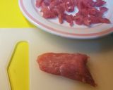 Foto del paso 1 de la receta Fajitas de cerdo agridulce