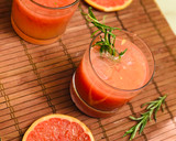A picture of step 9 of Grapefruit mocktail.