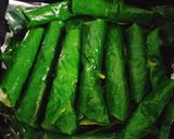 A picture of step 4 of Beef Wrapped in Betel Leaves (Air Fryer Method).