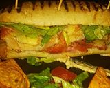 A picture of step 20 of Tex's Killer Oven-Baked Club Sub 🐷🐔🍞.