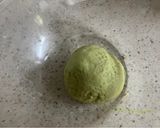 Gambar langkah 1 resipi Donat Teh Hijau (Matcha Doughnuts).