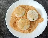 A picture of step 4 of Poha Potato Cutlet.