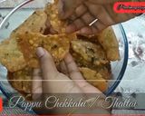 A picture of step 8 of Andhra Pappu Chekkalu | Thattai | Chawal Papdi | Rice Crackers.