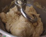 A picture of step 2 of Vegan Sourdough Spelt Focaccia.