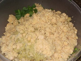 Hamburguesas de pollo con avena