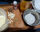 A picture of step 1 of Mango sabudana kheer.