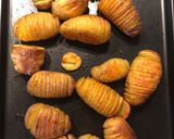 A picture of step 4 of Easy hasselback new potatoes.