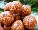 तिल और गुड़ का लड्डू(til gud ka laddu recipe in hindi) रेसिपी चरण 5 फोटो