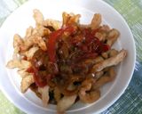 Foto langkah ke 4 dari resep Bistik Ayam Saus Inggris.