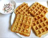 Sonkás-sajtos gofri (Gluténmentes) recept fázis 3 fotója