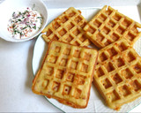 Sonkás-sajtos gofri (Gluténmentes) recept fázis 3 fotója
