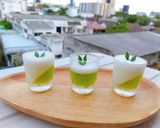 รูปขั้นตอนการทำที่ 13 ของ Panna cotta พานาคอตต้ากะทิใบเตย (วุ้นกะทิใบเตยของคนคูลๆ)