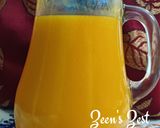 A picture of step 3 of Alphonso Juice.