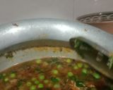 A picture of step 3 of Mathi matter pulav.
