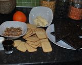 A picture of step 1 of Chocolate Salami (salame).