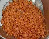 A picture of step 1 of Schezwan Masoor Dal.