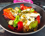 Foto del paso 3 de la receta: Arroz con pollo y pimientos