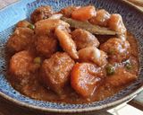 Foto del paso 11 de la receta Albóndigas con chipirones