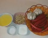 Hình bước làm 1 của món Tương Ớt Đậu phộng