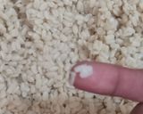 A picture of step 1 of Daal mash.