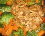 Foto del paso 4 de la receta: Verduras con carne estilo china