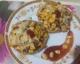 A picture of step 6 of Spicy corn slices.