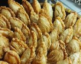 Foto langkah ke 10 dari resep 33. Curry puff / karipap / pastel layer.