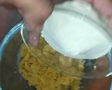 A picture of step 2 of Santare ke Laddoo / Orange Laddoo.