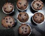 காபி கோகோ கப் கேக் (Coffee cocoa muffins) ரெசிபி ஸ்டேப் 7 புகைப்படம்