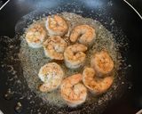 A picture of step 7 of Lemon Butter Ribeye n’ Shrimp.