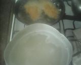 Foto del paso 2 de la receta: Arroz cremoso con milanesas de pollo