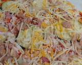 Foto del paso 3 de la receta: Pizza berenjena, huevo y salmón